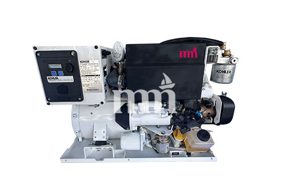 Kohler 5kW - Marine Diesel Generator 5EFKOD, 12v, 50Hz, 1 PH without Sound Shield