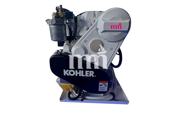 Kohler 5kW - Marine Diesel Generator 5EFKOD, 12v, 50Hz, 1 PH without Sound Shield
