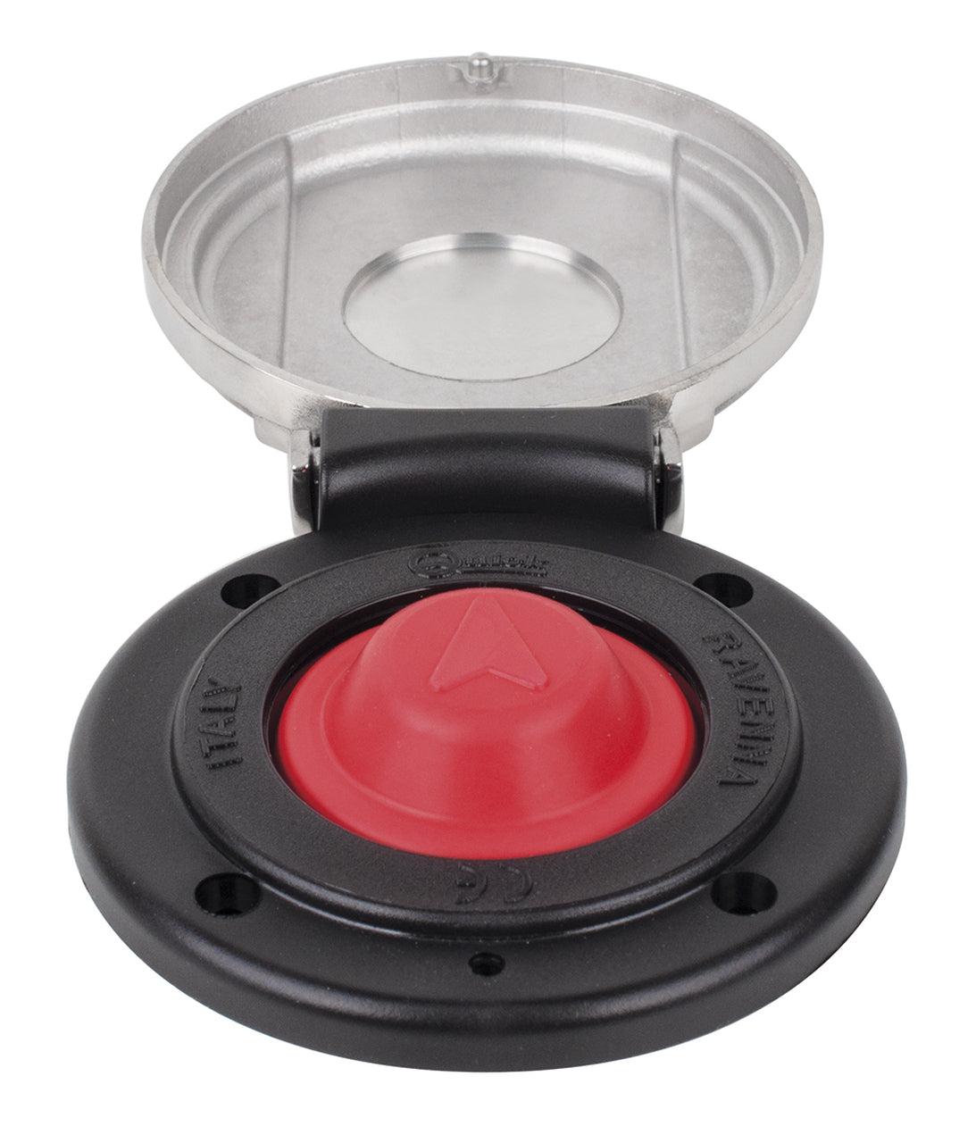 Quick - 900/Xub Foot-Switch Up Inox/Black, Part No. FP90XUB00000A00