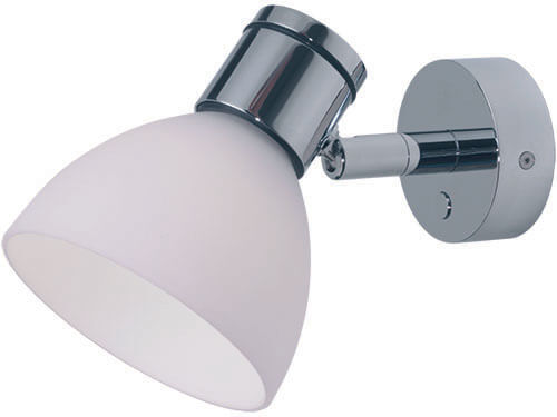 Gothen LED Reading Light, Chrome with White