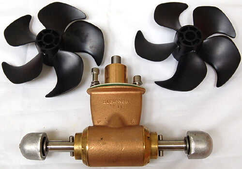 Gear Leg Assembly, sealed incl. propeller & anodes