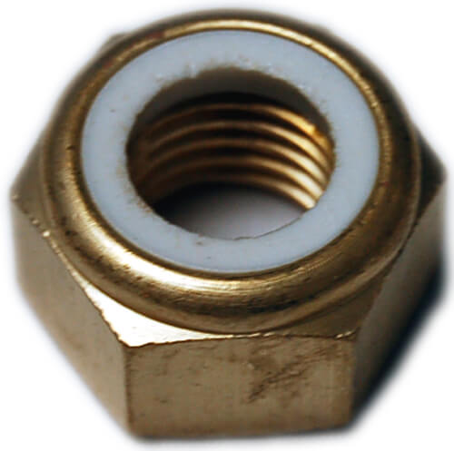 Locknut, M16, brass, for propellers - SP125/SE130
