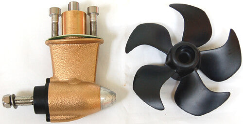 Gear Leg Assembly, Sealed incl. Propeller & Anode