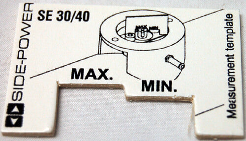 Gauge, for height measurement to confirm