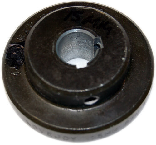 Flange, for Lovejoy coupling, 15mm bore