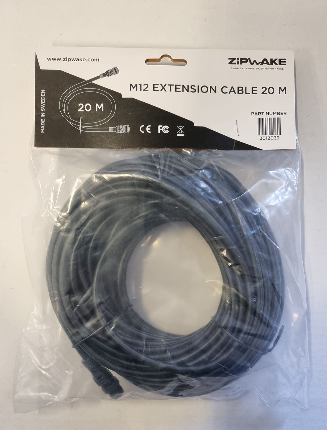 M12 Extension Cable 20 m
