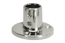 90° Round Base Rail Fitting , Part No. 6139