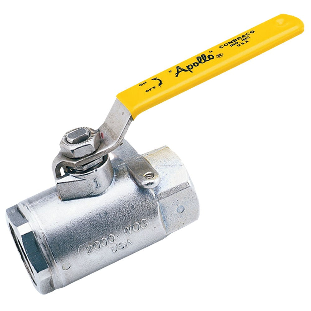 Conbraco - Apollo Stainless Steel Straight Ball Valves, Part No. 76-102-01A
