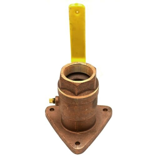 Conbraco - Sea Flange Ball Valve, Part No. 78-116-01F - Size 1-1/2