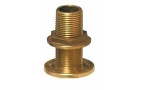 Groco - Bronze Thru Hull, Part No. TH-2500-W - Sizes 1/2