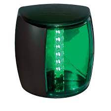 Hella - LED NAV Lights Port – Starboard – Stern Vertical Surface, Green Starboard Light