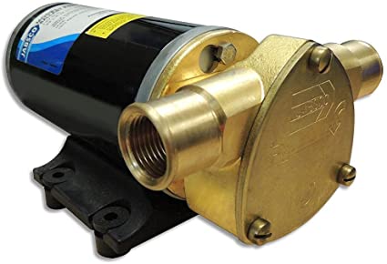 Jabsco - Ballast King Bronze DC Pump W/Reversing Switch, Part No. 22610-9507