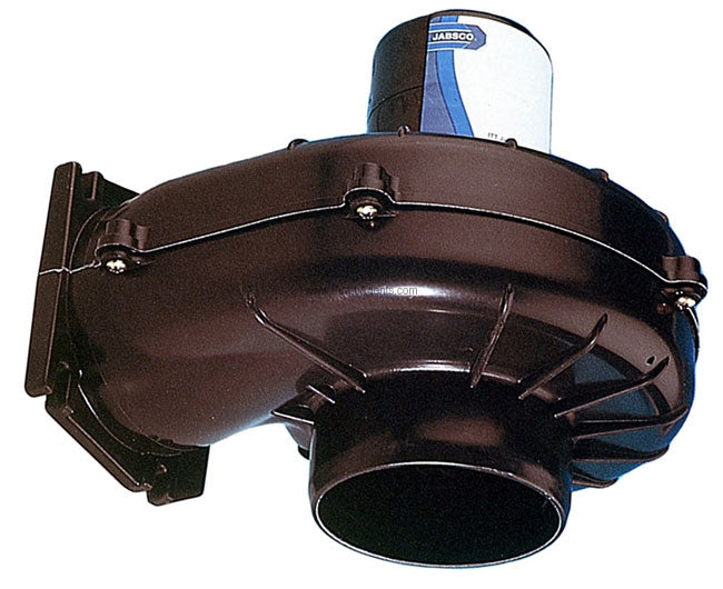 Jabsco - Flange-Mount Exhaust Blowers,Part No. 34739-0020 - CFM 150 - Volt 24 DC