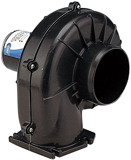 Jabsco - Flange-Mount Exhaust Blowers,Part No. 35760-0092 - CFM 250 - Volt 12 DC