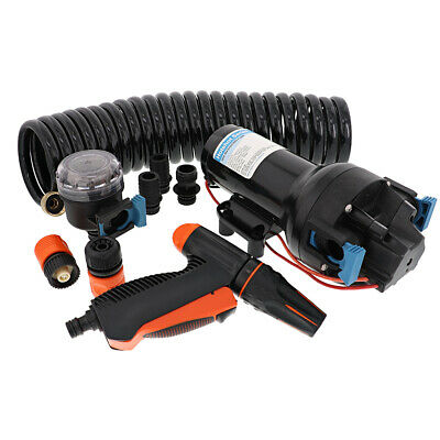 Jabsco - Hotshot Heavy Duty Washdown Pump Kit, Part No. P601J-219N-4A - Volt 12 DC - GPM 6 - PSI 70