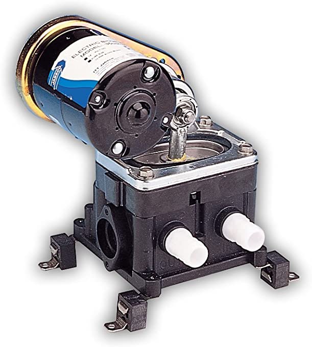 Jabsco - The Gulper Bilge Pumps Intermediate, Part No. 36680-2000 - Volts 12 DC - Amps 7 - GPM 5.5