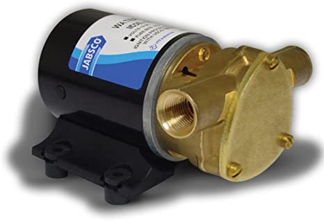 Jabsco - Water Puppy Bilge Pumps Bronze, Part No. 18660-0121/6360-1001 - Volts 12 DC - Amps/Fuse 8/7