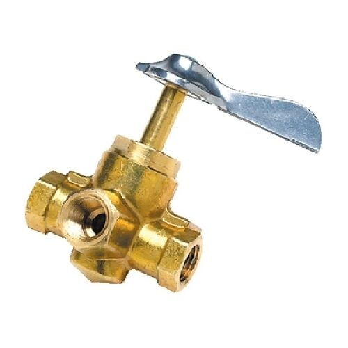 BAR - Four Way Fuel Selector Valves, Part No. BRA 70LCK-3/8 - I.P.S. 3/8