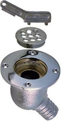 Perko - Cockpit Scupper, Part No. 0142001CHR - Flange Diameter 3-1/4