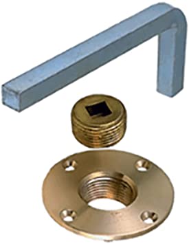 Perko - Flush Garboard Drain Plug, Part No. 0124000PLB - IPS 1