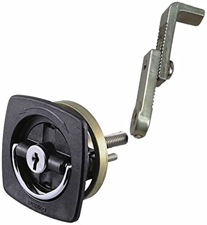 Perko - Flush Lock And Latches, Part No. 0931DP2BLK - Black - Flush Lock