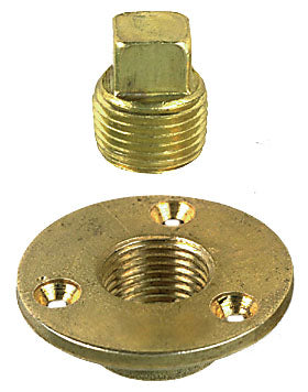 Perko - Garboard Drain Plugs, Part No. 0714DP2PLB - I.P.S. 1/2