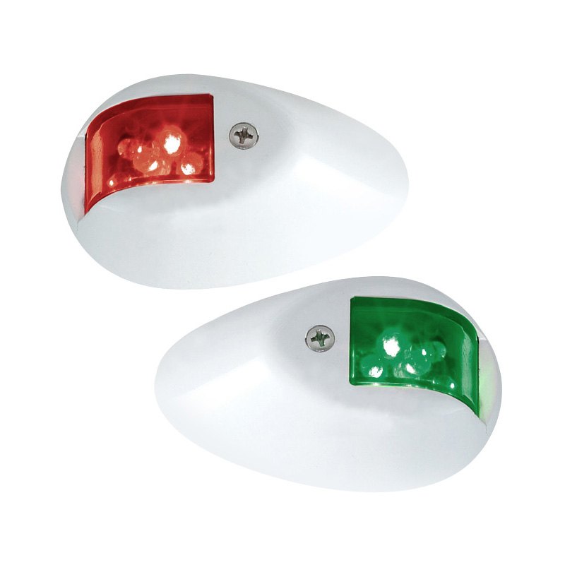 Perko - LED Vertical-Mount Side Lights, Part No. 0602DP2WHT