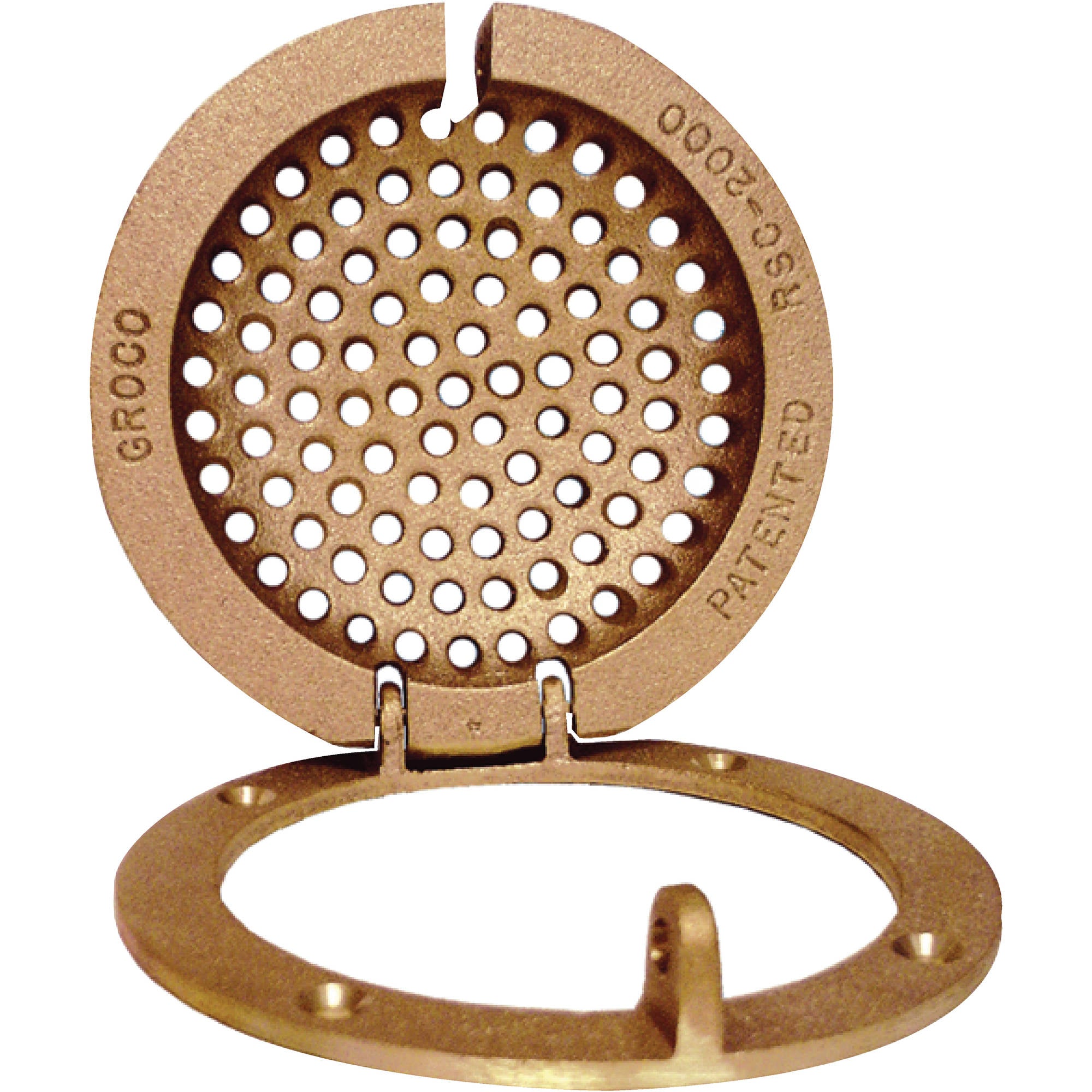 Groco - Flip-Up Round Strainers RSC Series, Part No.  RSC-2000