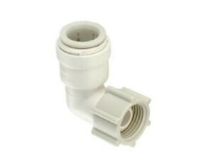 Sea Tech - Female Universal Elbow Plastic, Part No. 81902433 - Female Pipe Size Size X Tubing 3/4