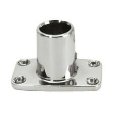 Whitecap - 90° Rectangular Base Rail Fitting, Part No. 6141