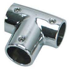 Whitecap - 90° Tee Rail Fitting , Part No. 6043