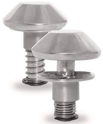 Whitecap - Spring Loaded Mushroom Cleat , Part No. 6970