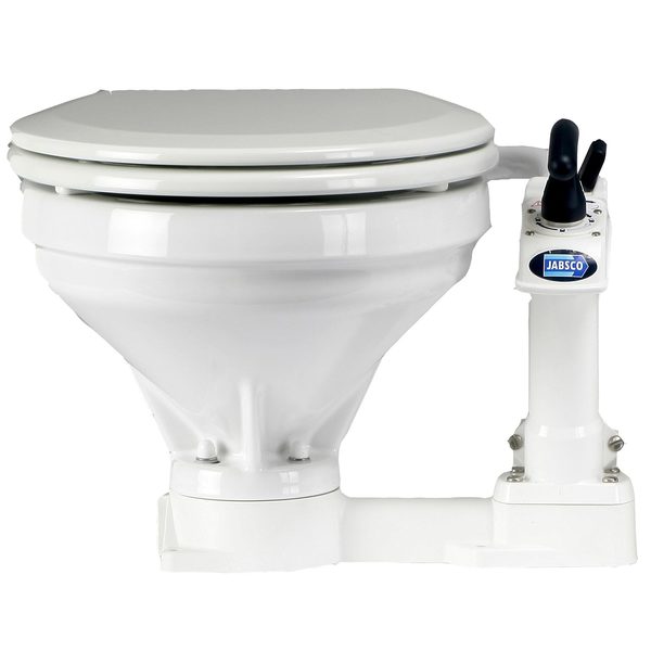 Jabsco Manual Twist 'n' Lock Compact Toilet