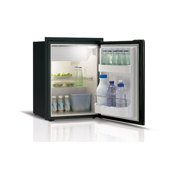 Vitrifrigo C39IBD4-F-1 - Front-Loading, Black Refrigerator w/Freezer Compartment Adjustable Flange (Internal Cooling Unit)
