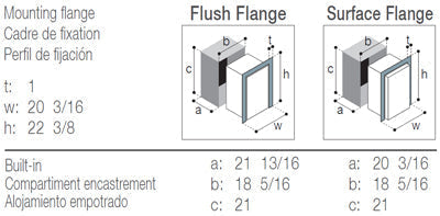 Vitrifrigo C62IBD4-F-2 - Front-Loading, Black Refrigerator w/Freezer Compartment Adjustable Flange (Internal Cooling Unit) UL