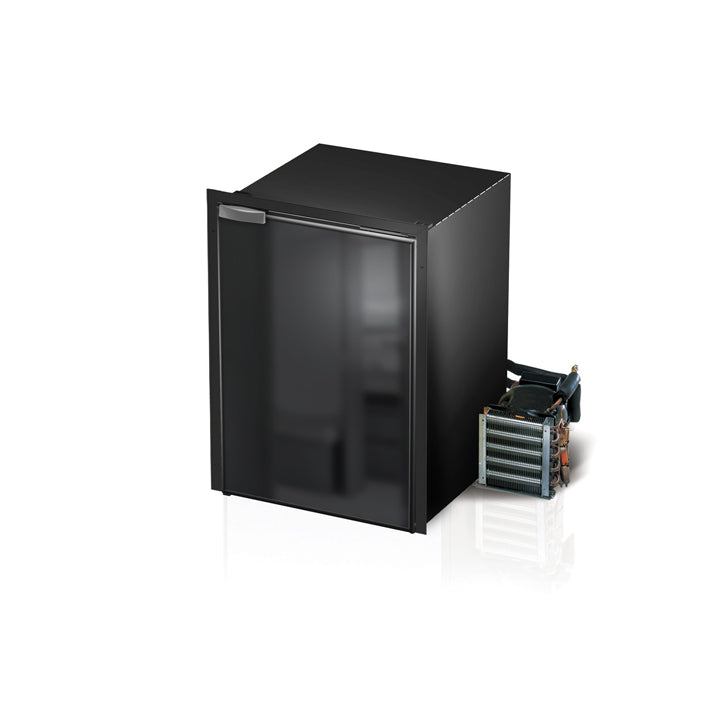 Vitrifrigo C35RBN4-F-1 - Stand-Alone Front-Loading Freezer Black, Adjustable Flange (External Cooling Unit) (Special Order)