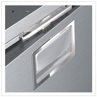 Vitrifrigo DW180IXD4-EX-1 - Stainless Steel Double Drawer Freezer Top / Refrigerator Bottom (Internal Cooling Unit) OCX2 Model
