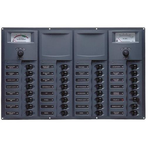 BEP 906-DCSM 32 Way DC Circuit Breaker Panel