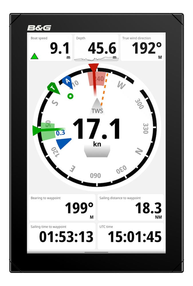 B&G Nemesis 12 Sailing Display