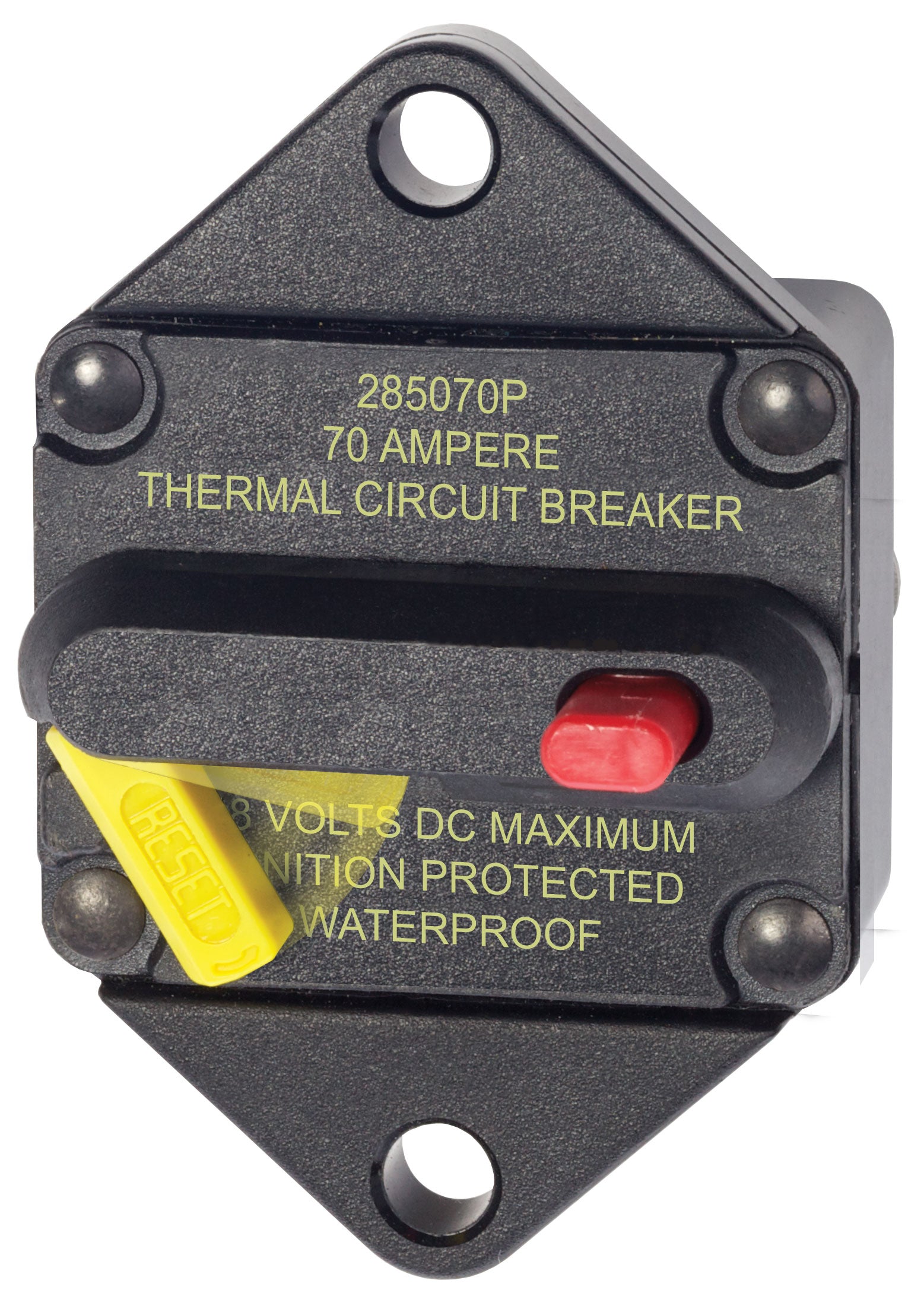 Blue Sea 285-Series 70 Amp Circuit Breaker Panel Mount