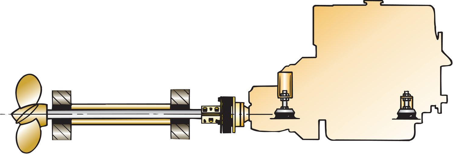 Vetus BULFL011 - Type BULLFLEX 1 for shaft D 1