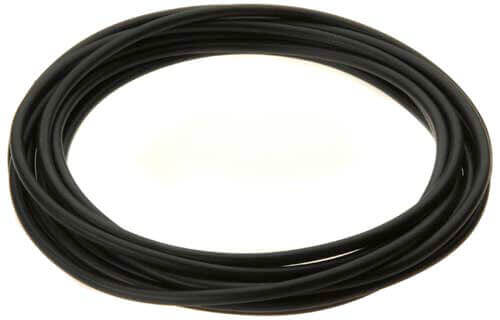 Black Tubing (soft), 1/4