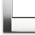Idea Square Cover Plate, Die-Cast Metal