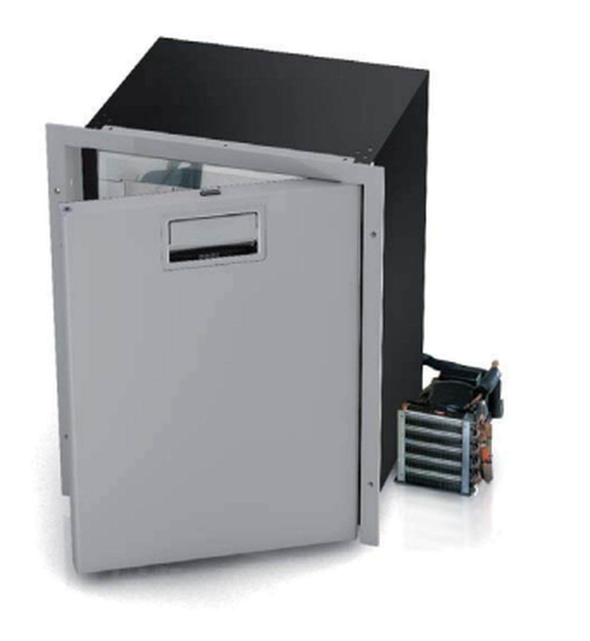 Vitrifrigo C110RXN4-F-1 - Stand-Alone Front-Loading Freezer Stainless Steel Flush Flange (External Cooling Unit)