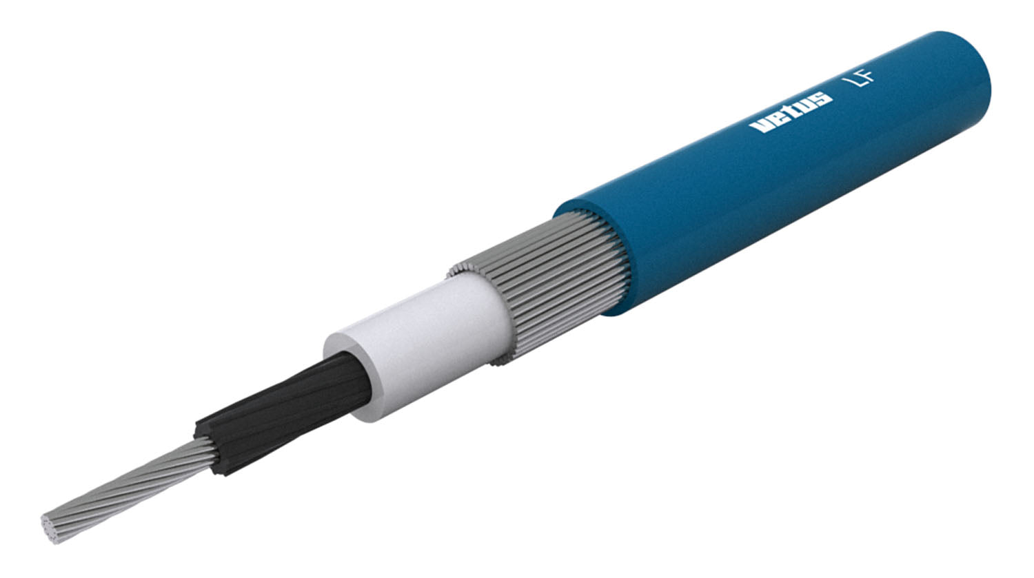 Vetus CABLF110 - Low Friction push/pull cable, length 11 m