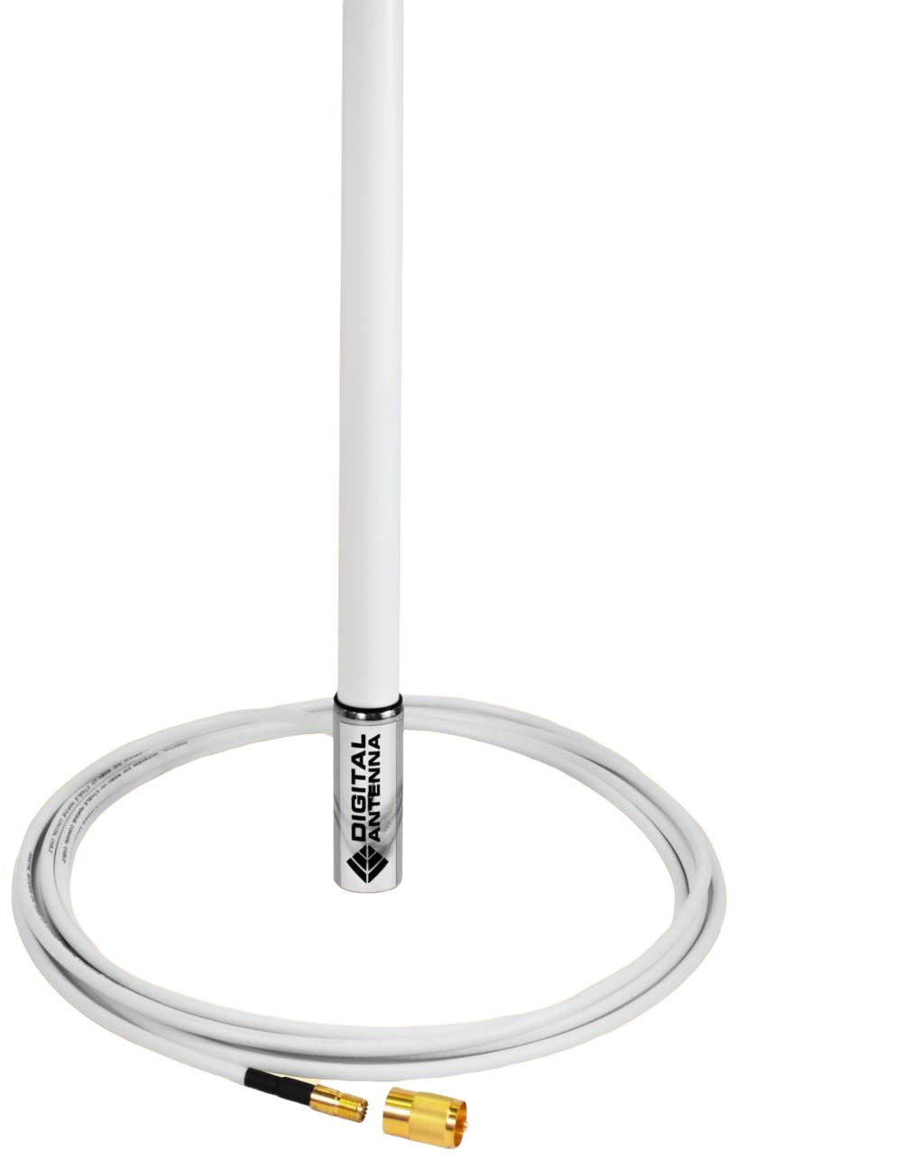 Digital 594-MW-S 4  White VHF/ AIS Antenna 4.5dB