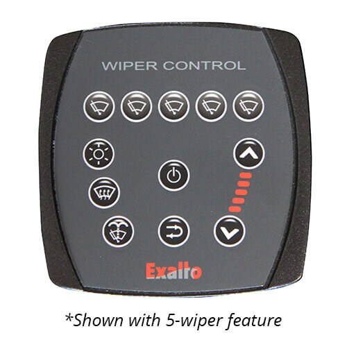 CT3N 4-Wiper Control panel 12/24v