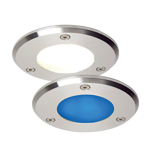 Emden-Medium LED, Stainless Steel, Warm/Blue – MMarine Online