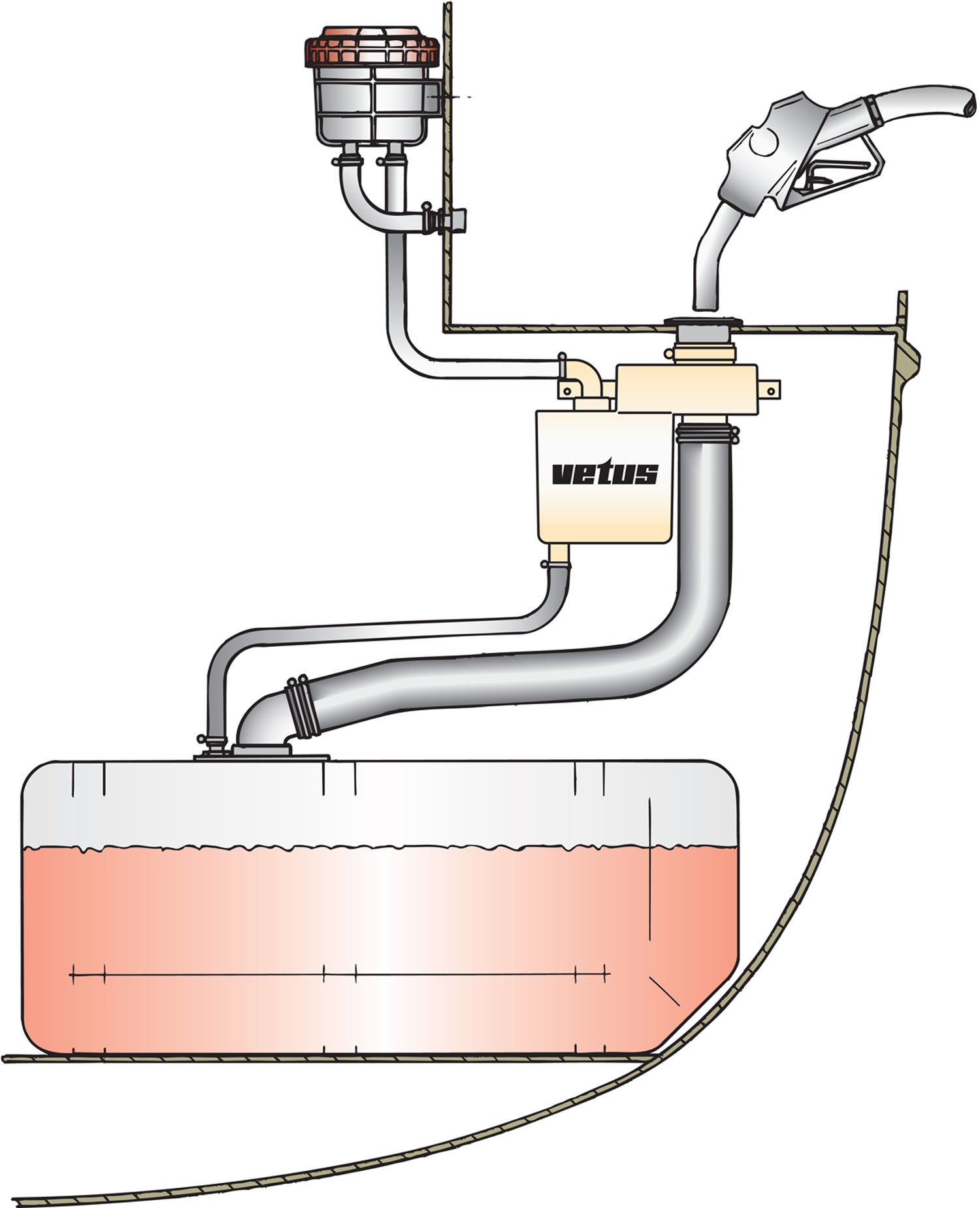 Vetus FS5116 - Fuel 