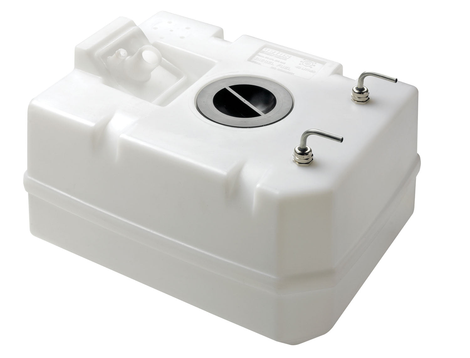 Vetus FTANK40A - Diesel tank 40L incl. 8mm connections